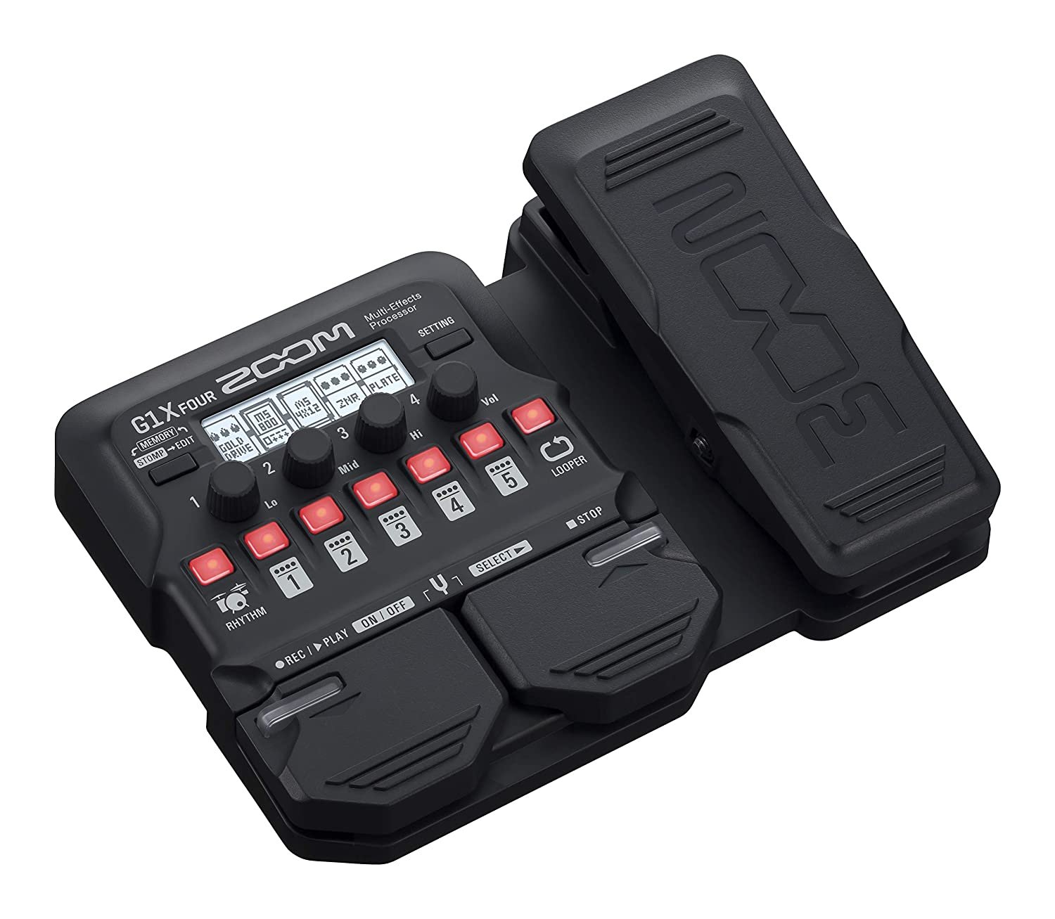 Zoom G1X Four Multi Effects Processor with Expression Pedal
