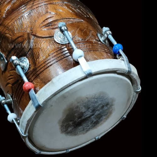 Sale Handmade Dholak Drum (Dark Wood) With Carry Bag | eBay