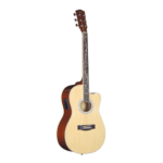 Hertz HZA 3901ET | Semi Acoustic Guitar - NATURAL