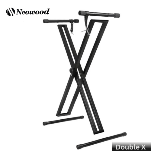 Neowood Folding Electronic Keyboard Stand Double X MusikWala
