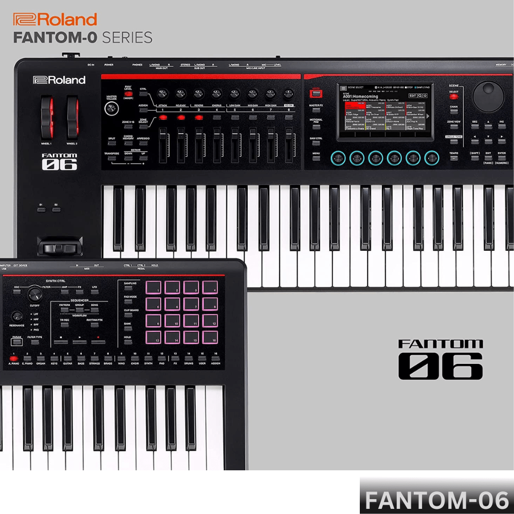 Roland Fantom-06 Music Workstation Keyboard - MusikWala