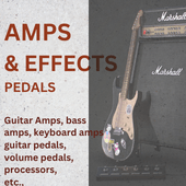 AMPS & effects pedals