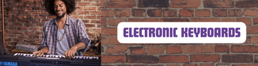 ELECTRONIC KEYBOARDS BANNER