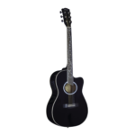 Hertz HZA 3901ET | Semi Acoustic Guitar - BLACK