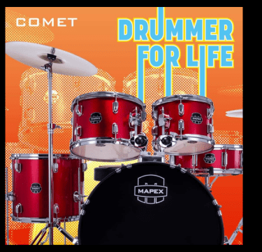 mapex comet drum set