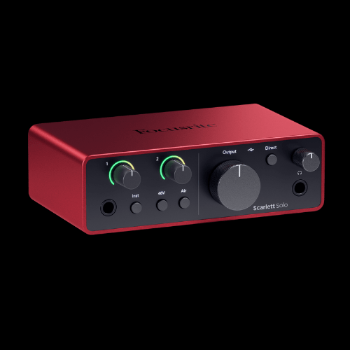 Focusrite Scarlett Solo Studio (Gen 4) - MusikWala