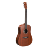 Martin D-X1E Dreadnought Semi Acoustic Guitar with Gig Bag - MAHOGANY