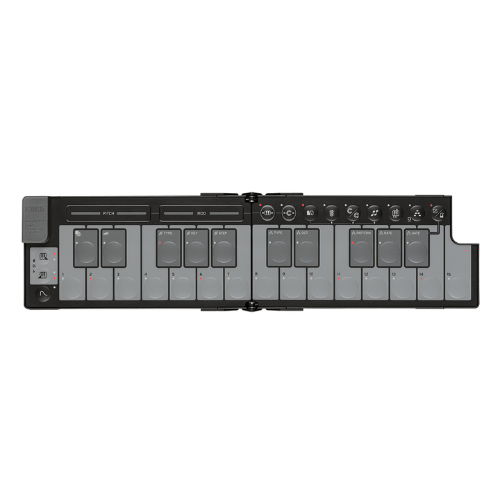 Korg Nanokey Fold Black Foldable MIDI Keyboard – MusikWala