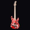 EVH Stripe Series Stratocaster Red & Black Stripes, Maple Fretboard | Electric Guitar