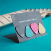 Rombo Guitar Picks Set Classic .45MM Mixed Colors (4 Picks)