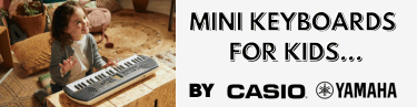 MINI KEYBOARDS BY CASIO YAMAHA
