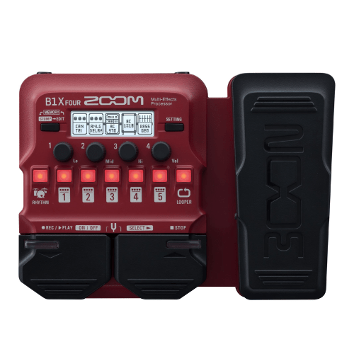 Zoom G1X Four Multi Effects Processor with Expression Pedal