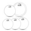 Evans UNO G2 COATED STANDARD DRUM HEADS PACK WITH 22EQ4, White (UPG2CTS22)