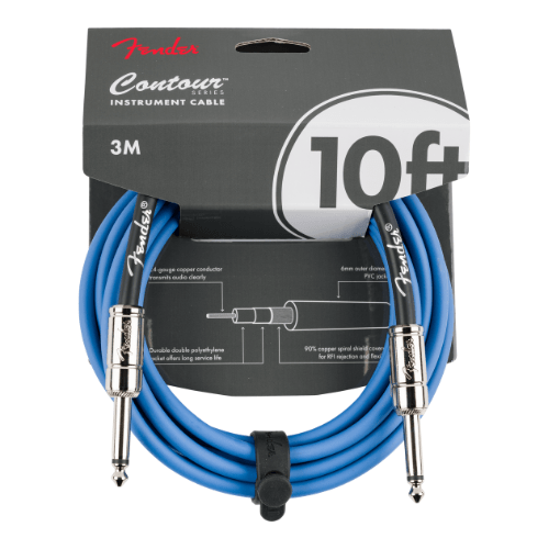 Fender Contour Series Instrument Cables 3 Meter