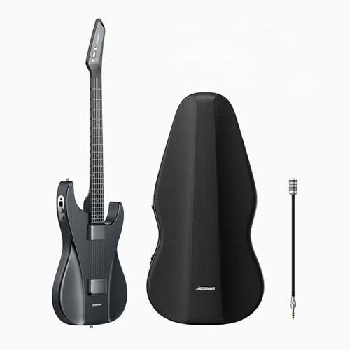 Aeroband Guitar with Gig Bag – Black – MusikWala
