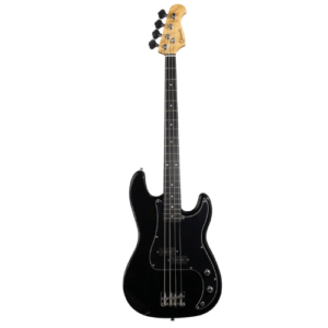 Granada, Electric Bass Guitar, Quest Series, P Configuration -Black QPB-100 BK