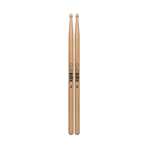 Clapbox Drum Sticks 7A Classic Maple Wood